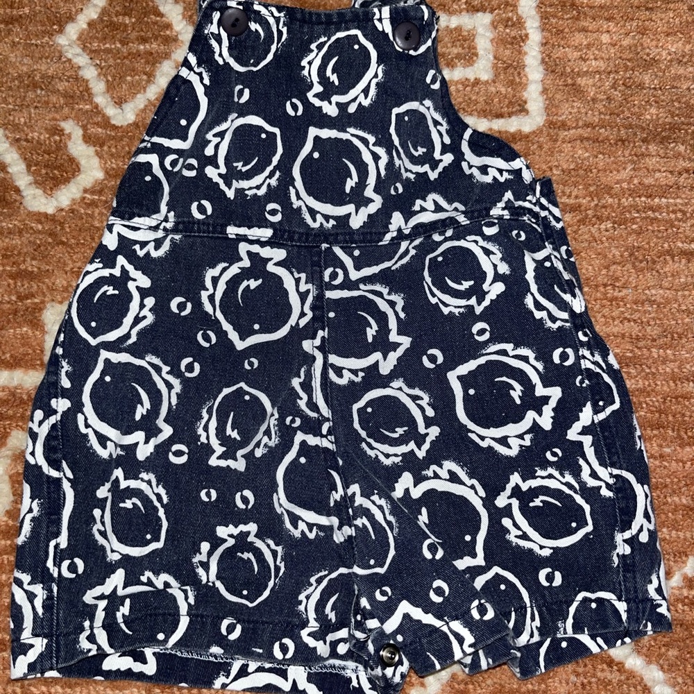 Vintage Oshkosh fish overalls